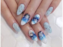 ビービーネイル(BB)/雪の結晶ネイル☆