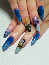 ネイルルーム クロシェット(nail room clochette)/花火スカルプ