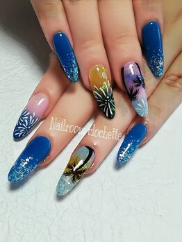 ネイルルーム クロシェット(nail room clochette)/花火スカルプ