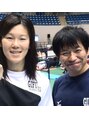 クローバー整体&nbsp;リオ２００ｍ平泳ぎ金メダリスト金藤理絵選手と。