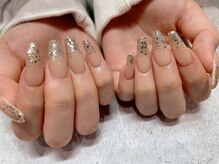 リッチネイル(Rich Nail)/ラメグラデーション