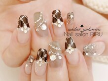 リル(RIRU)/キラキラ×ブラックネイル