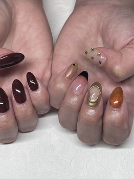 アシメネイル 詰め込み~~