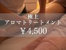 ★極上美肌アロマトリートメント40分★　何度でも【4500円】