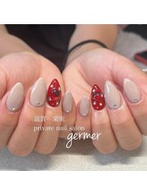 ジェルメ(germer)/赤をアクセントに♪