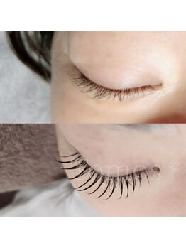 トモズサロン28(Tomos.salon.)/Lash addict (3ヶ月set)+パーマ