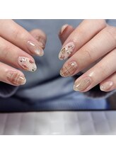 プリュネ(Prune)/チェック/ブラウン/マグネット