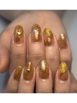 エムズネイル サベージ(M's nails Savage)/ニュアンスネイル♪