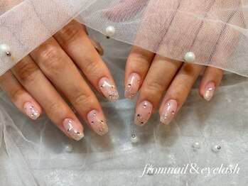 フロムネイルアンドアイラッシュ 神戸三宮(from nail&eyelash)/パラジェル取扱/フィルイン施術