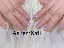アッシャー 横浜店(Asher)/ラメグラデーション