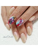 アモ ネイル(Amo NAIL)/ヤシの木ネイル☆