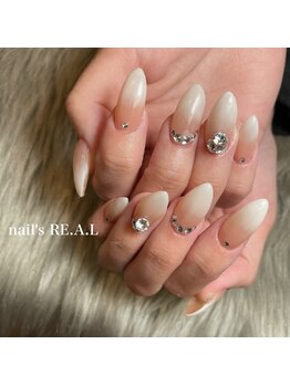 ネイルズリアル 倉敷(nail's RE.A.L)/グラデーションネイル