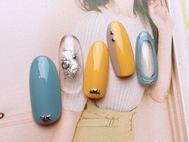 ブルー×オレンジ♪￥６９８０