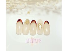 アネモネ(ANEMONE)/べっこうフレンチネイル☆
