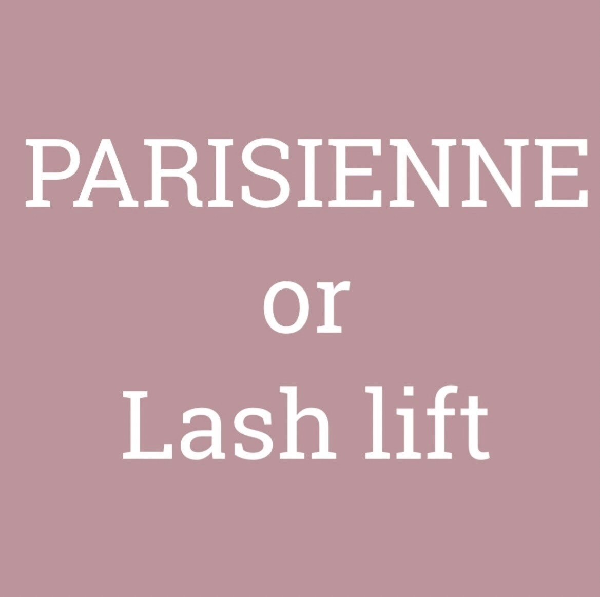 【選べるまつ毛パーマ】パリジェンヌorラッシュリフト\4900
