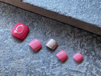 クルワートル/フットネイル+(1本アート☆)