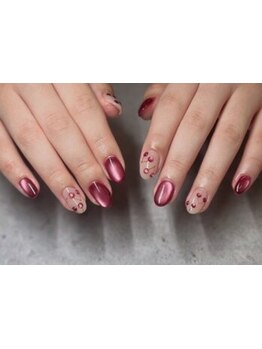 手描きアートが得意なサロン