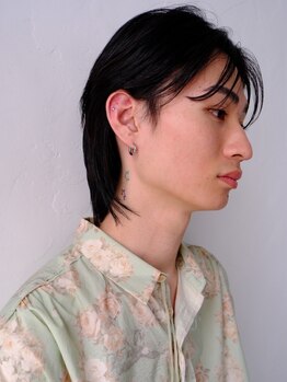 オムズアイ(om's eye.)の写真/【リピーター多数のメンズアイブロウ♪】美容併設だから男性も来店しやすい♪眉毛を整え好印象なお目元に★