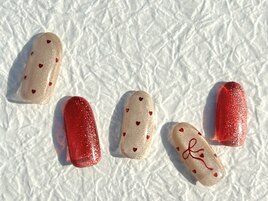 バレンタインネイル【4】