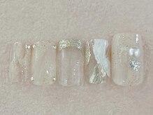 ネイルビート(NAIL BEAT)/ニュアンスネイル　うねうね