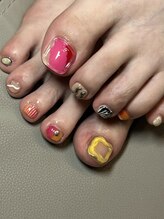 リリ ネイルアンドアイラッシュ(LiRi nail&eyelash)/ビビットニュアンス