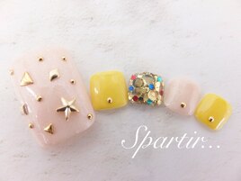 ◇ファンシービジューネイル◇