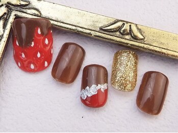 ネイルズガッシュ 大森駅前店(NAILs GUSH)/*バレンタインストロベリー*