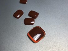 オーラリー ネイル アート メゾン(ORRERY nail art maison)/フット / オレンジライン