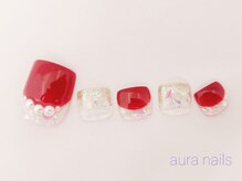 アウラネイルズ(aura nails)/●フットジェル　￥９，９００