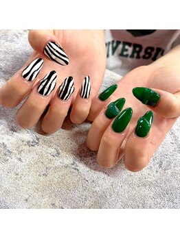 モレリア 心斎橋店(morelia)/ボーダーネイル