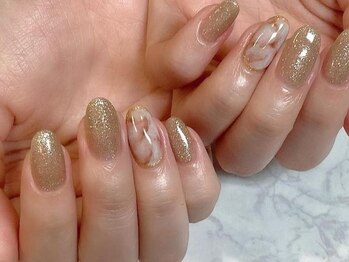 アンジュネイル(Angenail)/大理石nail