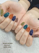 プライベート ネイルサロン マーマ(murmur)/オータムカラフルカラー