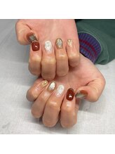 ミントリーフ バイ リート(Mint leaf by Reat)/ブラウンニュアンス