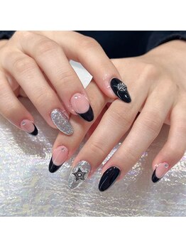 クイーンズビューティーサロン 新宿本店(Queen's beauty salon)/チップ長さ出し定額コース