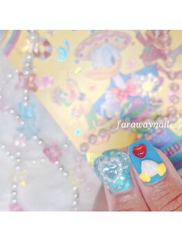 ファラウェイネイル(Faraway nail)/ドナルドネイル☆