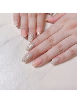 【ニュアンスネイル】
