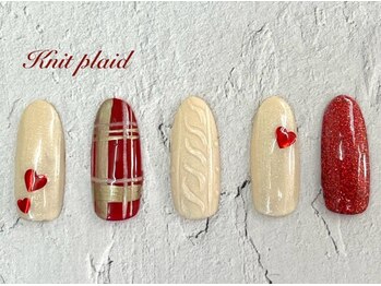 はあとねいる 板橋仲宿店/Xmasデザイン★ニットチェック