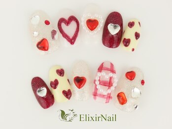 エリクサーネイル 五反田(Elixir Nail)/定額c やり放題/クーポン使用