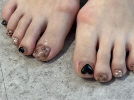 リボンとハート