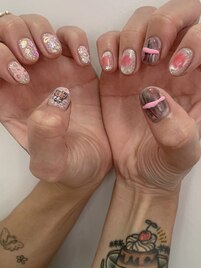 キラキラネイル