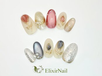 エリクサーネイル 池袋(Elixir Nail)/定額c やり放題/クーポン使用