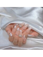 インフィニティ ネイル 大宮店(Infinity Nail)/長さだしワンホンネイル