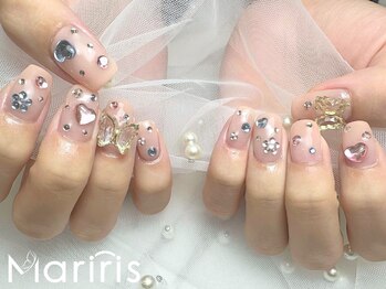 マリリス(Mariris)の写真/<心斎橋>持ち込みデザインOK♪豊富な最旬パーツ&カラーで理想の手元を叶えます♪季節に合わせたデザインも!