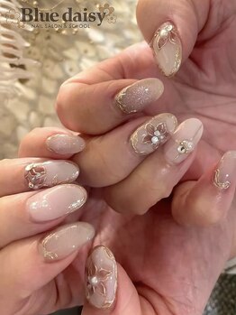 ブルーデイジー 栄本店(Blue daisy)の写真/【全個室】TV等で紹介多数♪新規&自店スカ・ジェルオフ無料★持込みOK！アートし放題でお好みのネイルに！