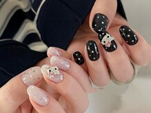 ビューティー ケフ 池袋店(Beauty Kaif)/白い星/ドットデザイン