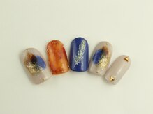 まつげアンドネイル ディアマンローズ(DIAMANT ROSE)/フェザーネイル・90分6930円