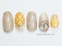 アンドシュシュネイル(&CHOU CHOU nail)/フルーツネイル（パイナップル）