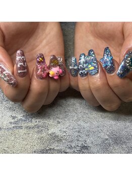 モレリア 心斎橋店(morelia)/キラキラネイル