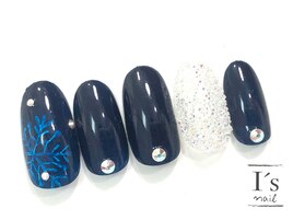 【ゴージャスジェルネイル♪】