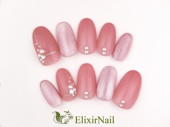 エリクサーネイル 池袋(Elixir Nail)/定額a シンプル/クーポン使用